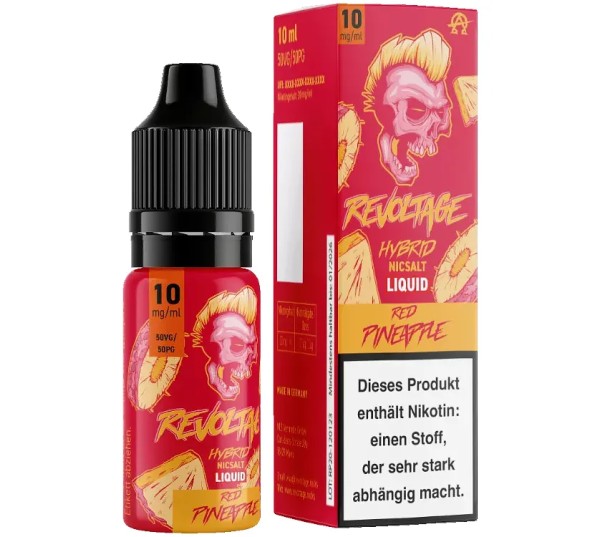 Revoltage - Red Pineapple - Hybrid Nikotinsalz - 10mg/ml