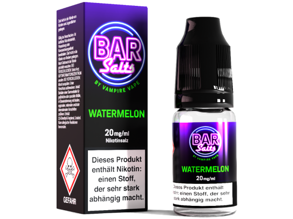 Vampire Vape BarSalts Nikotinsalz Liquid Watermelon 20 mg/ml