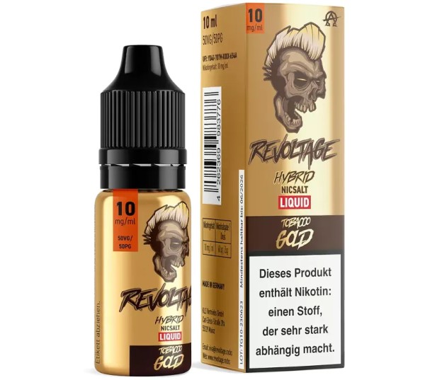 Revoltage - Tobacco Gold - Hybrid Nikotinsalz - 10mg/ml