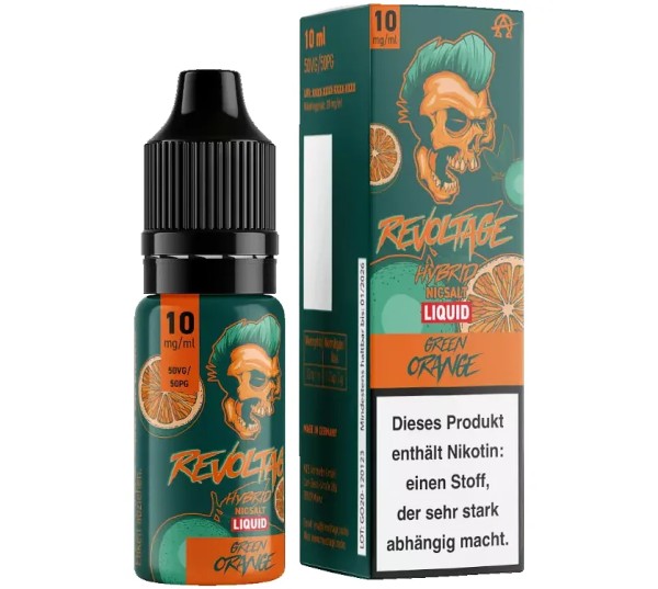 Revoltage - Green Orange - Hybrid Nikotinsalz - 10mg/ml