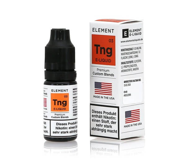 Element Tng - Orangensaft e-Liquid