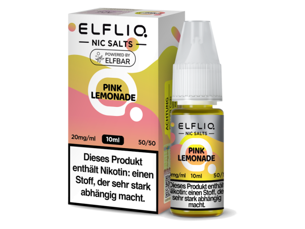 ELFLIQ - Pink Lemonade - Nikotinsalz Liquid 20 mg/ml