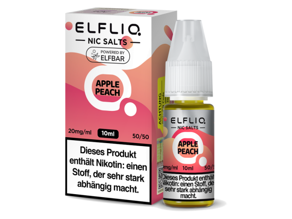 ELFLIQ - Apple Peach - Nikotinsalz Liquid 10 mg/ml