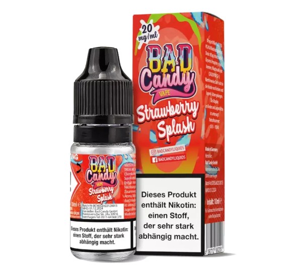 Bad Candy Strawberry Splash Nikotinsalz 20mg/ml