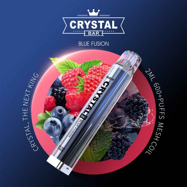 Crystal Bar Vape Blue Fusion 20 mg/ml