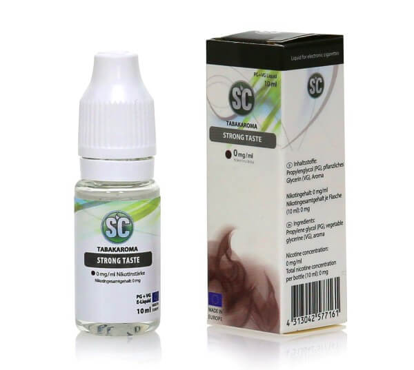SC Strong Taste E-Zigaretten Liquid