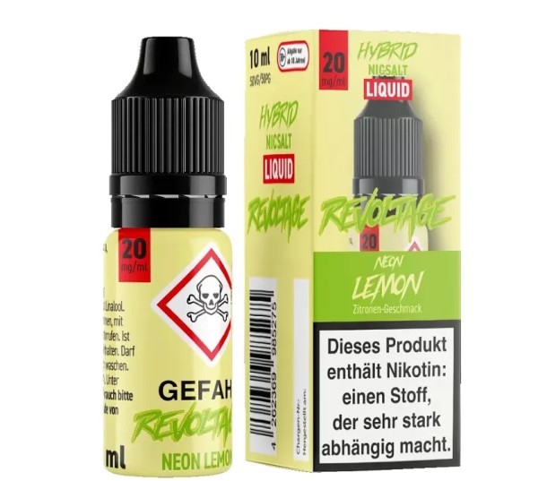 Revoltage - Neon Lemon - Hybrid Nikotinsalz - 20mg/ml