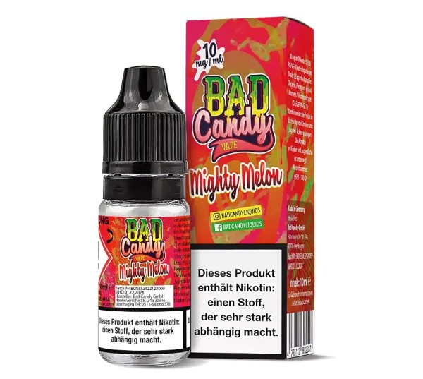 Bad Candy Liquids - Mighty Melon - Nikotinsalz Liquid 20 mg/ml