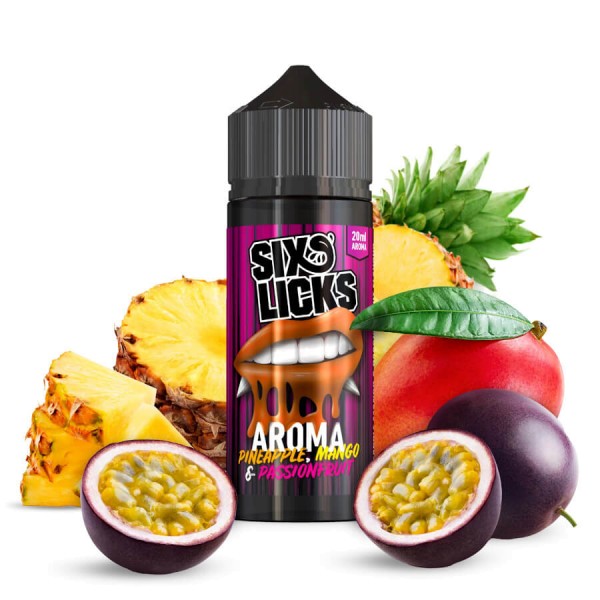 Six Licks - Pineapple Mango Passionfruit Aromashot
