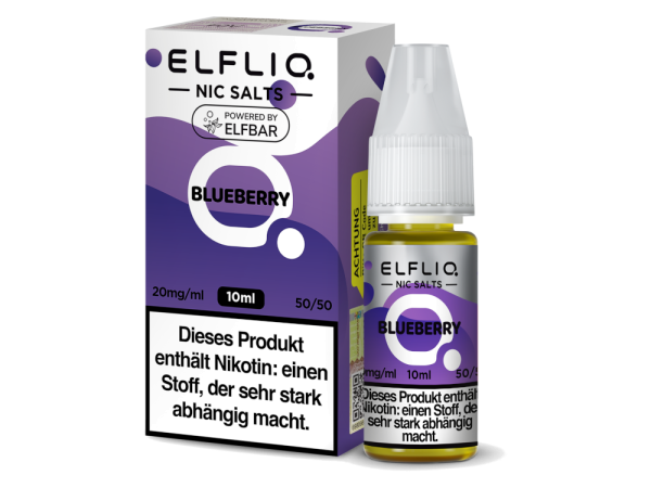 ELFLIQ - Blueberry - Nikotinsalz Liquid 20 mg/ml