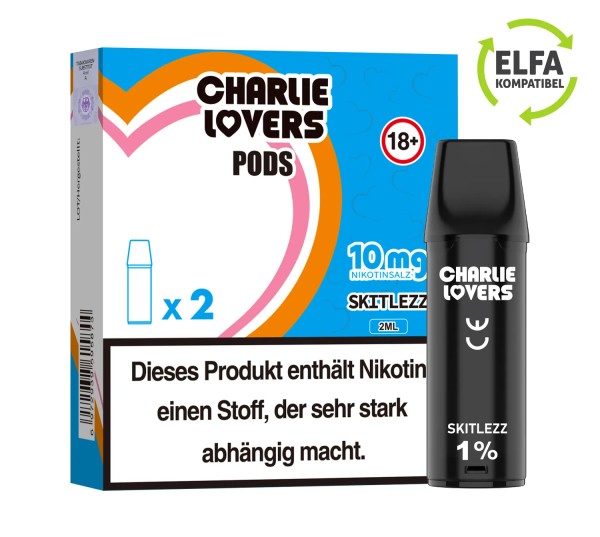 Charlie Lovers Pods - Skittlez 2 St. 10mg/ml