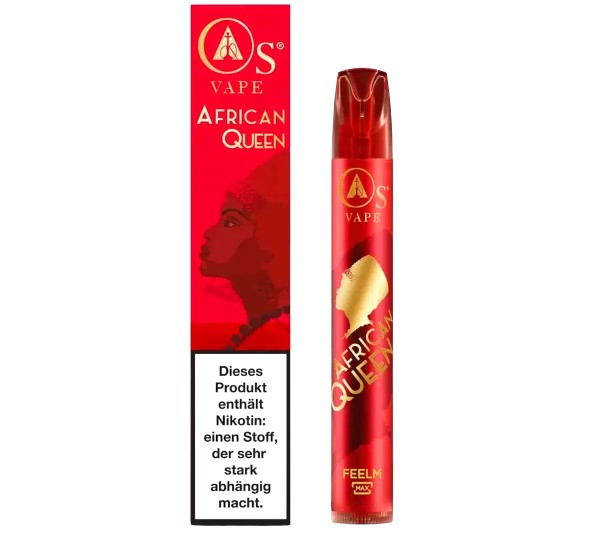 O´s Vape African Queen Einweg E-Zigarette 20mg/ml