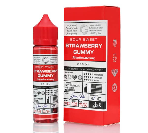 Glas Basix Strawberry Gummy DIY Liquid