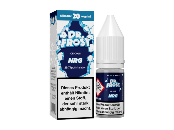 Dr. Frost - Ice Cold - NRG - Nikotinsalz Liquid 20mg/10ml