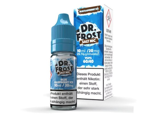 Dr. Frost Nikotinsalz 20mg - Blue Razz Ice - 10ml