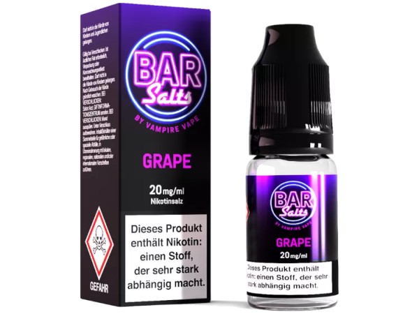 Vampire Vape BarSalts Nikotinsalz Liquid Grape