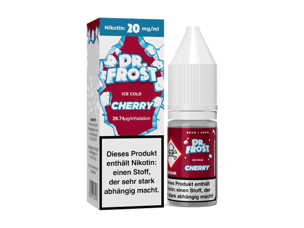 Dr. Frost Nikotinsalz 20mg - Cherry- 10ml