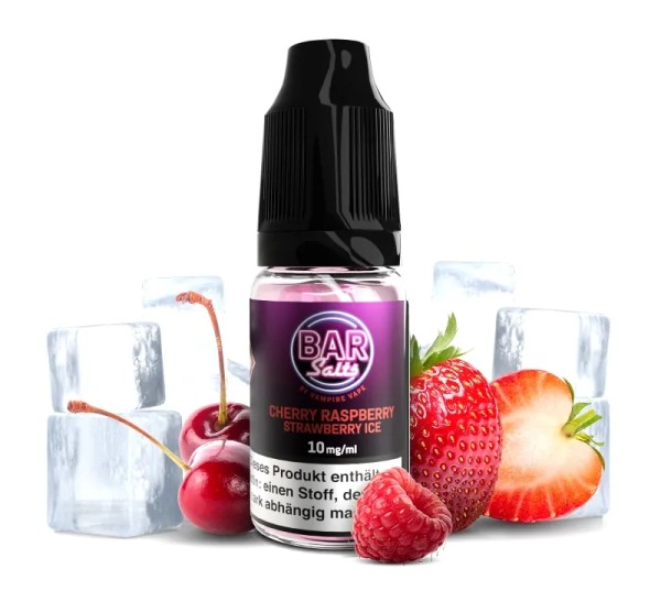 Vampire Vape BarSalts Nikotinsalz Liquid Cherry Raspberry Strawberry Ice 20 mg/ml
