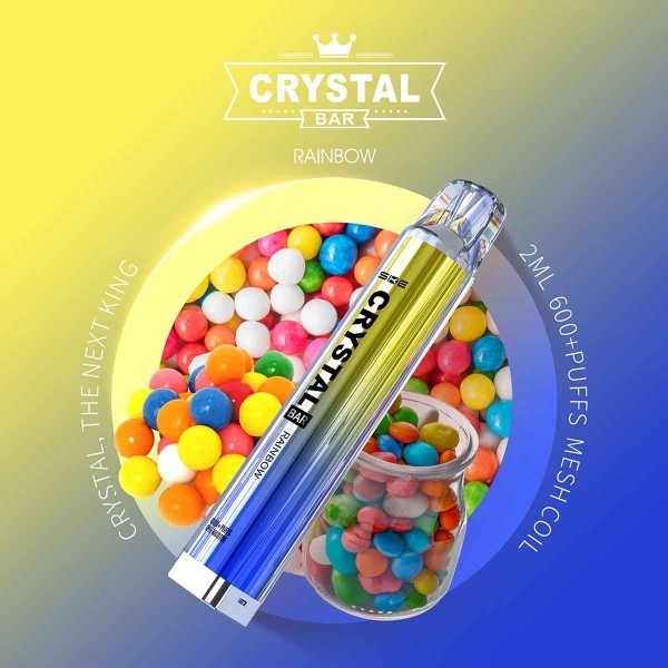 Crystal Bar Vape Rainbow 20 mg/ml