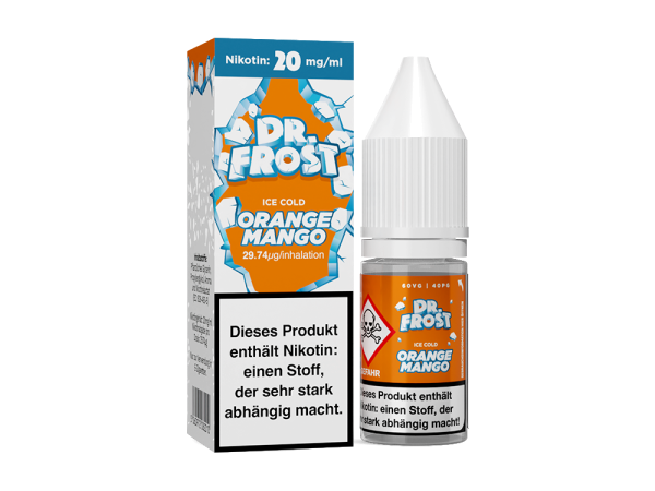 Dr. Frost - Ice Cold - Orange Mango - Nikotinsalz Liquid 20mg/10ml