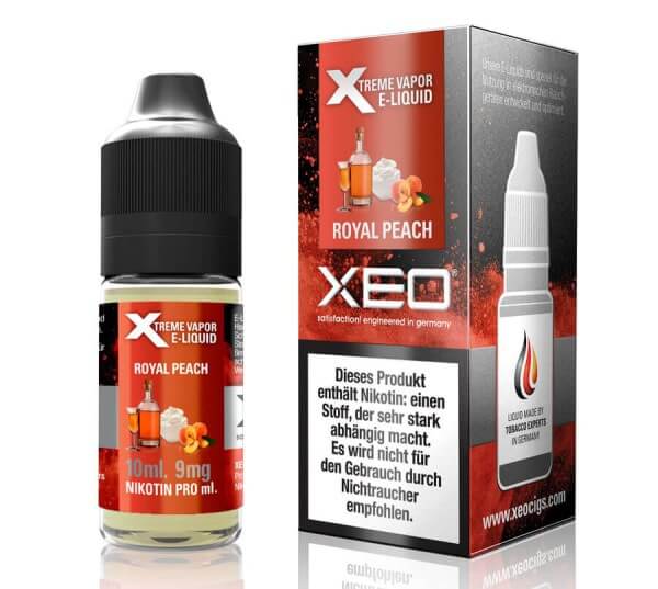 Xeo Nicotine E-Liquid Royal Peach 9 mg/ml