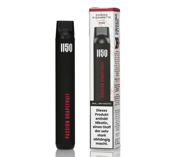 DC RAF 1150 Edition - Passion Grapefruit Einweg E-Zigarette 700 Züge