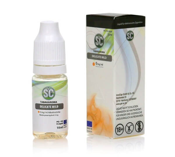SC Delicate Mild E-Zigaretten Liquid