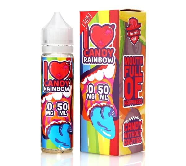 Mad Hatter I Love Candy Rainbow DIY Liquid 50ml