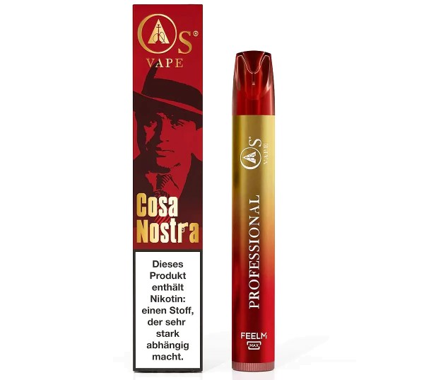 O´s Vape Cosa Nostra Einweg E-Zigarette 20mg/ml