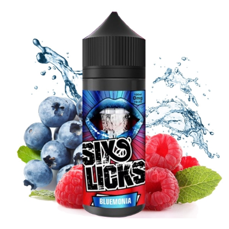 Six Licks Bluemonie 100ml Liquid